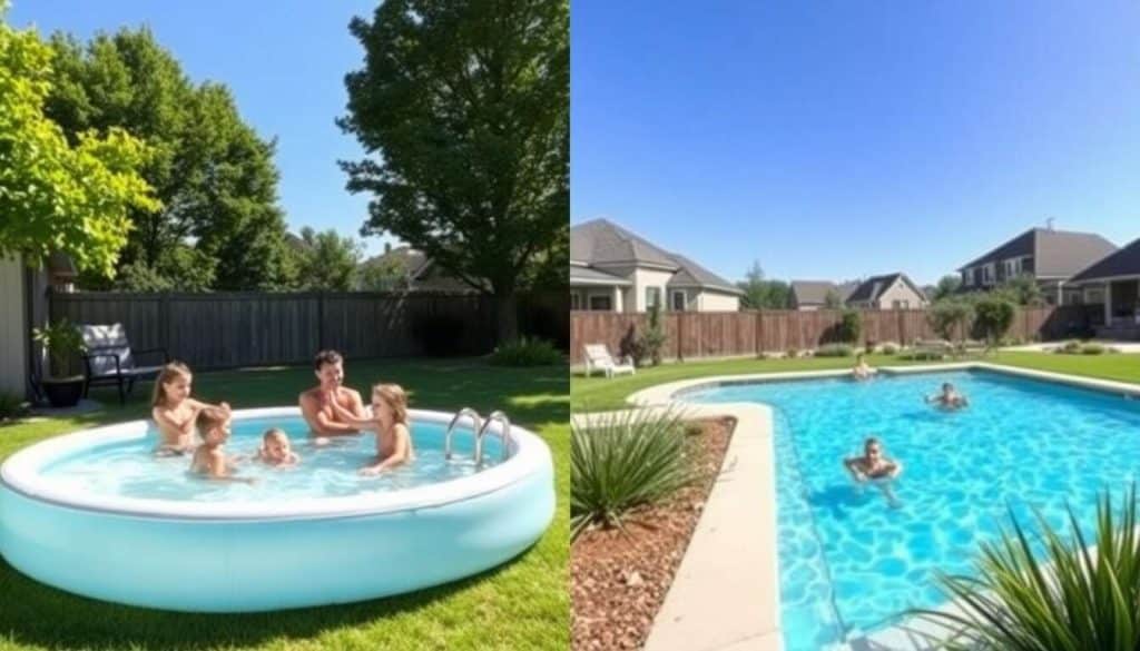 Piscine gonflable ou enterrée : quel modèle choisir ?