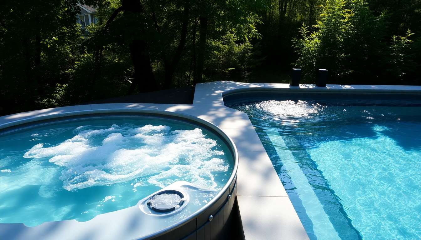 Jacuzzi ou spa : quelle est la différence ?