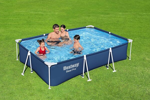 Bestway Steel Pro Piscine Hors Sol Rectangulaire 3,00 m X 2,01 m X 66 cm