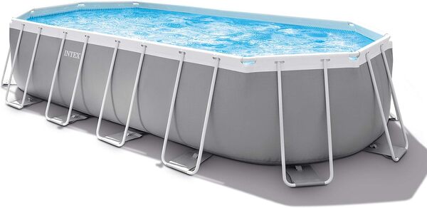 Intex 20Ft X 10Ft X 48In Prism Frame Oval Pool Set