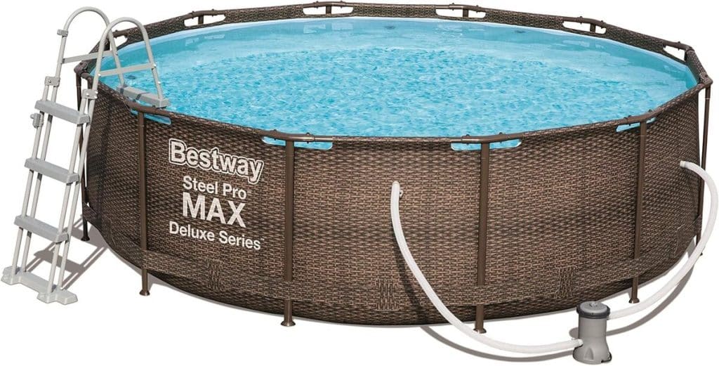 Test Bestway Power Steel Deluxe piscine tubulaire rotin 366 x 100 cm
