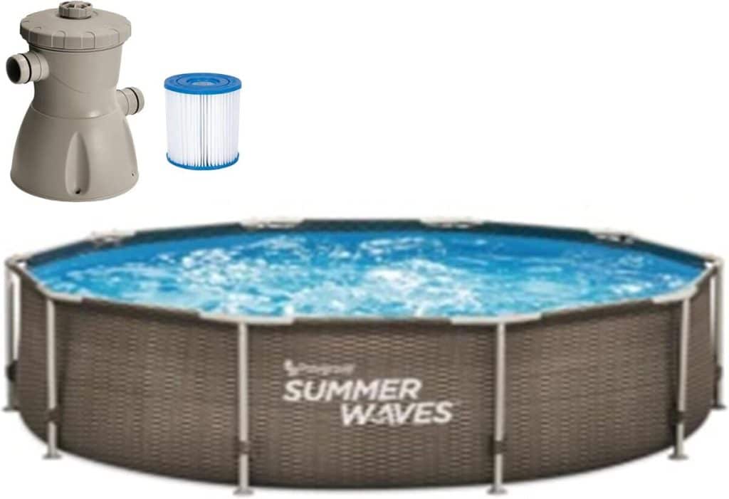 Test de la piscine tubulaire active Summer Waves 305 x 76 cm