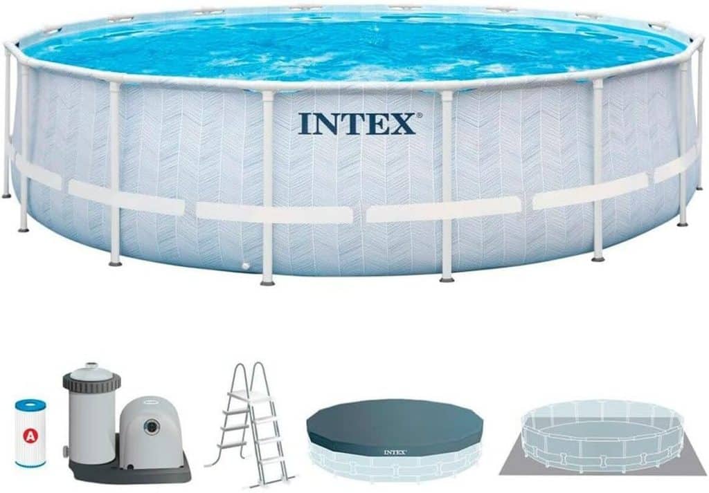 Test de la piscine tubulaire Intex 26746NP : performance et convivialité