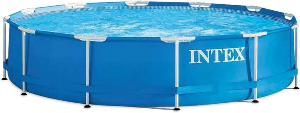 Test de la piscine tubulaire ronde Intex metal frame ø3, 66 x h0, 76 m