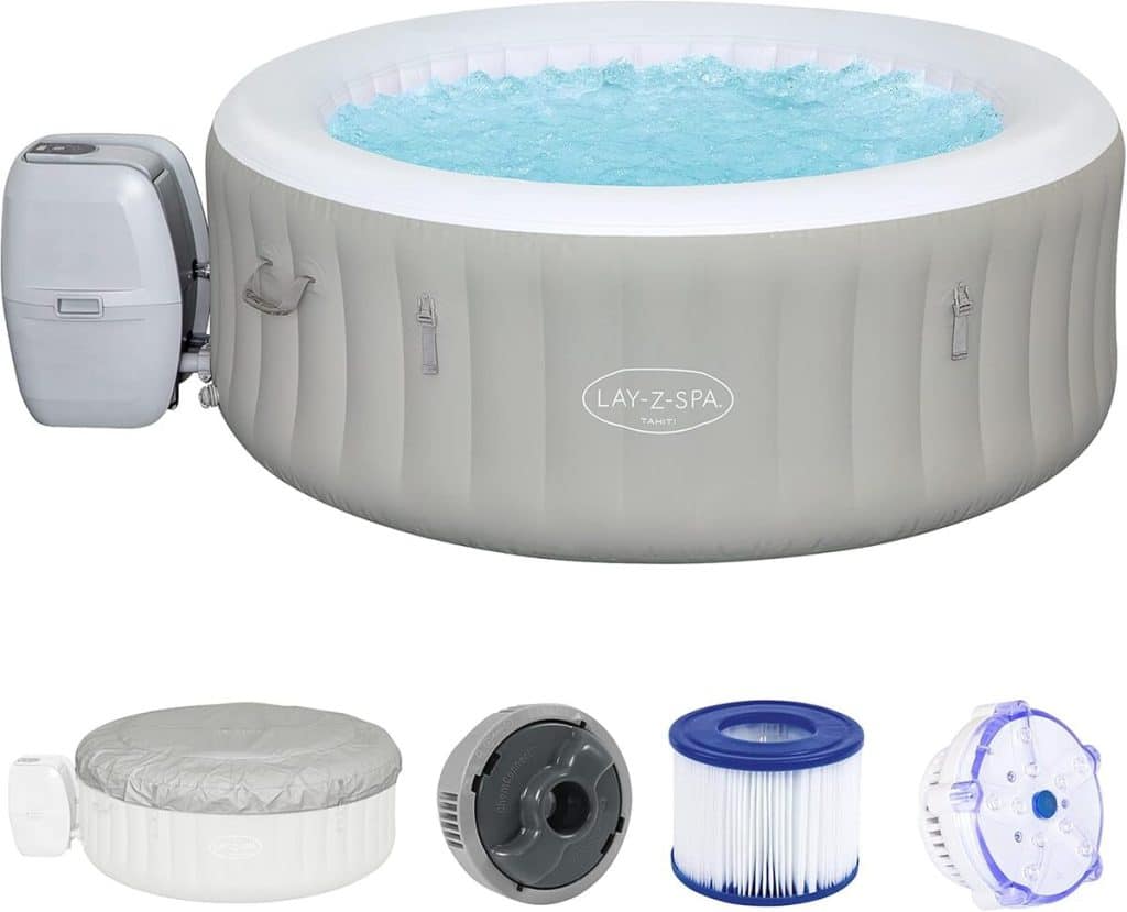 Test du spa gonflable Bestway Lay-Z-Spa Tahiti Airjet™ : détente à domicile