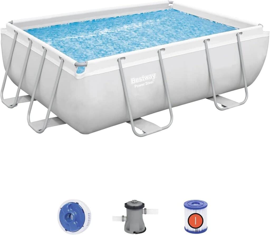 Test piscine Bestway Power Steel 282 x 196 cm