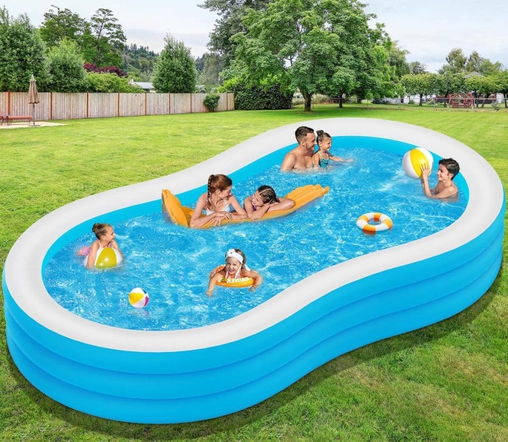 Test : piscine gonflable familiale 2025