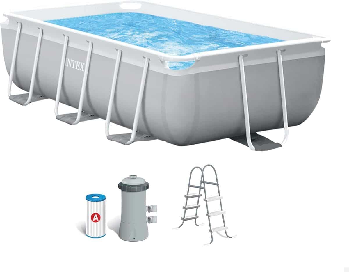 Test : piscine rectangulaire Prism Frame 3m de 3M