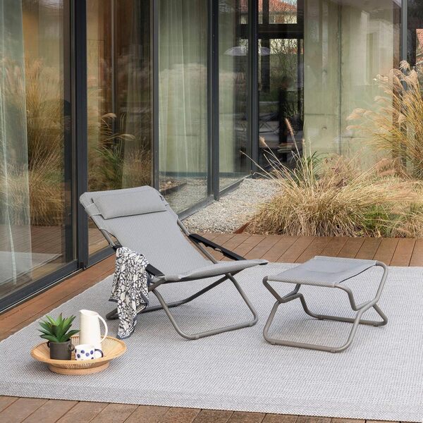 Lafuma Bain de Soleil matelassé Pliant - TRANSABED