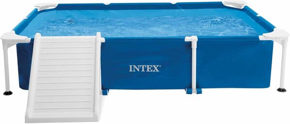 Intex - 48404NP - Kit Piscine Tubulaire Animaux rectangulaire