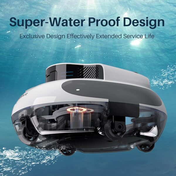 POOLPURE Robot Piscine sans Fil, 5000mAh, Aspirateur Piscine Hors Sol 120 Minutes de Nettoyage, Stationnement Automatique, Affichage LED, Idéal pour 90㎡