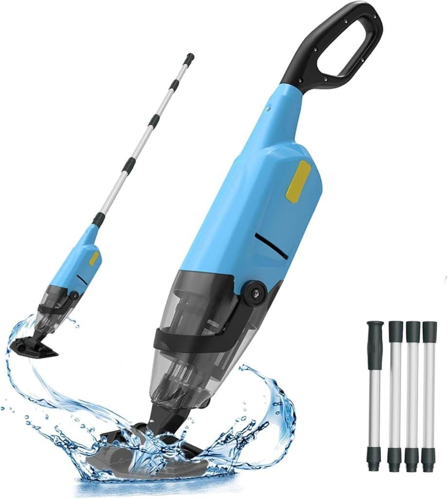 Test : aspirateur à main sans fil Oxseryn, 60 min d'autonomie pour piscines hors-sol