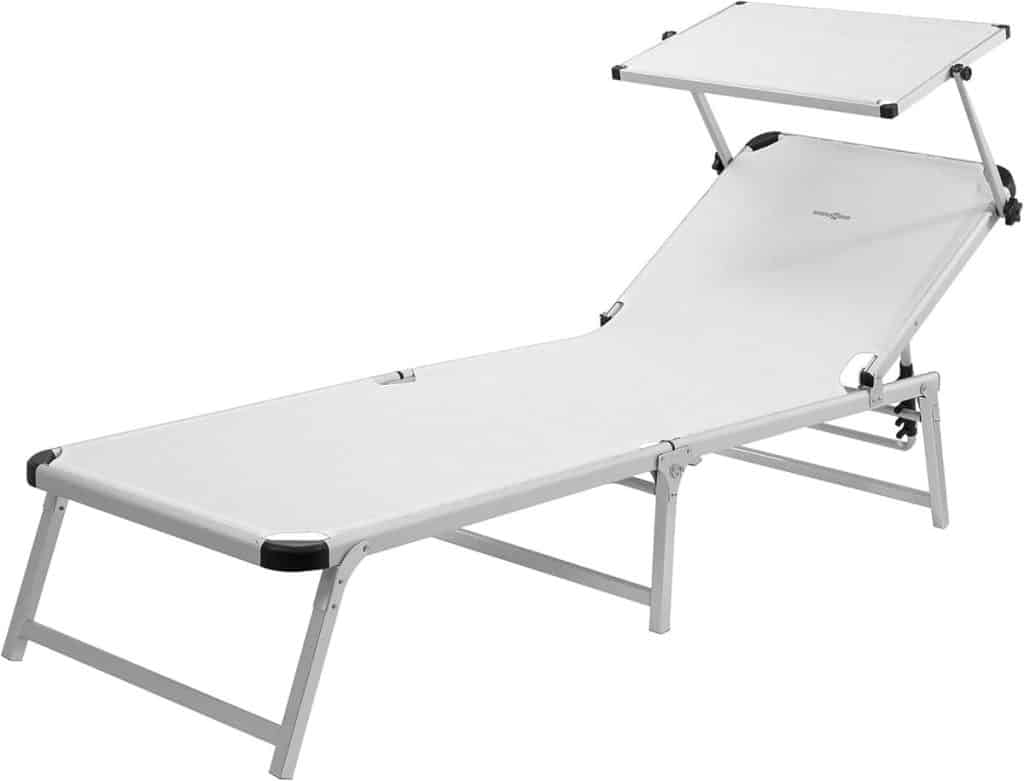 Test de la chaise longue Marbella Brunner - confort absolu