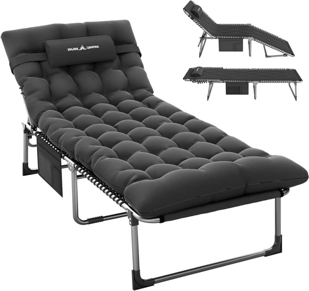 Test de la chaise longue pliante UDPATIO avec dossier réglable