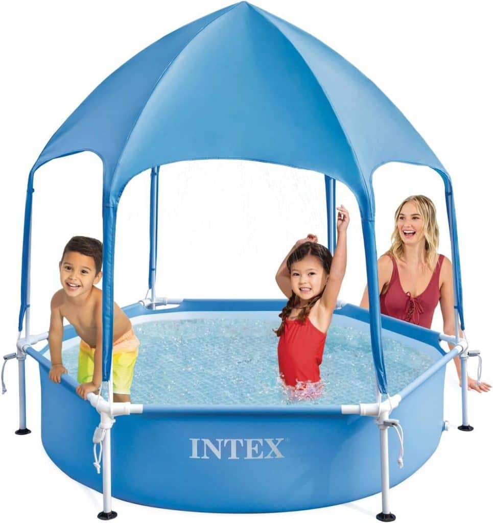 Test de la piscine hors sol Intex 28209EP : robuste et facile à monter