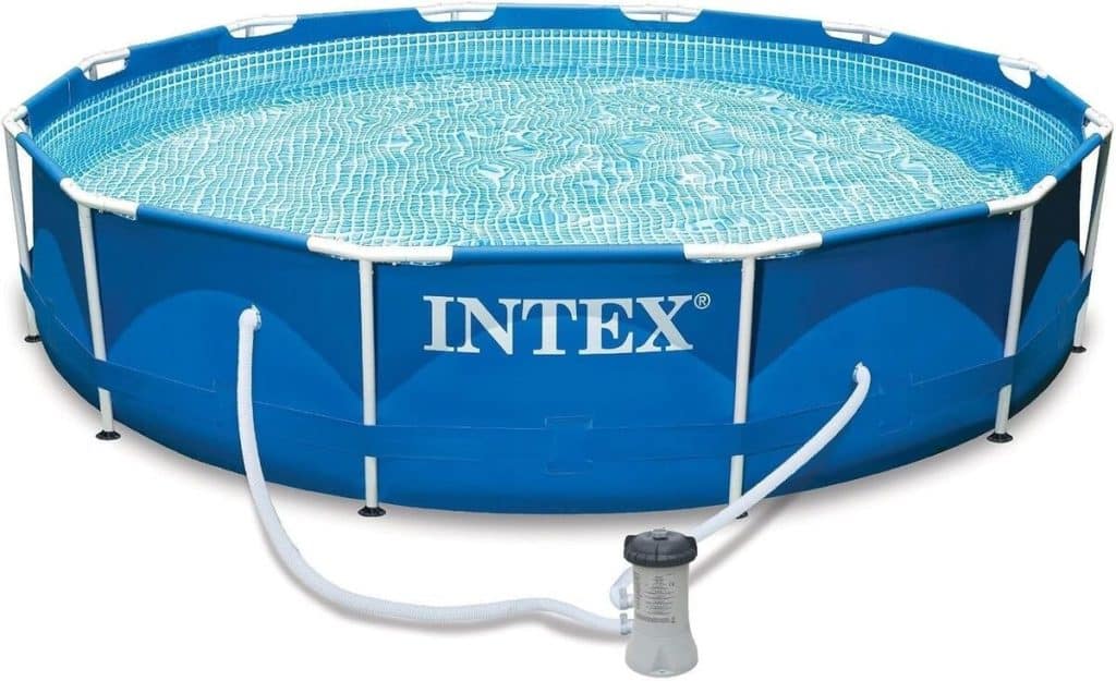 Test de la piscine Intex Intex Famille avec cadre en métal 366 x 84 cm