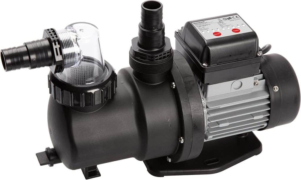 Test de la pompe de filtration auto-amorçante Steinbach SPS 75-1T avec minuteur