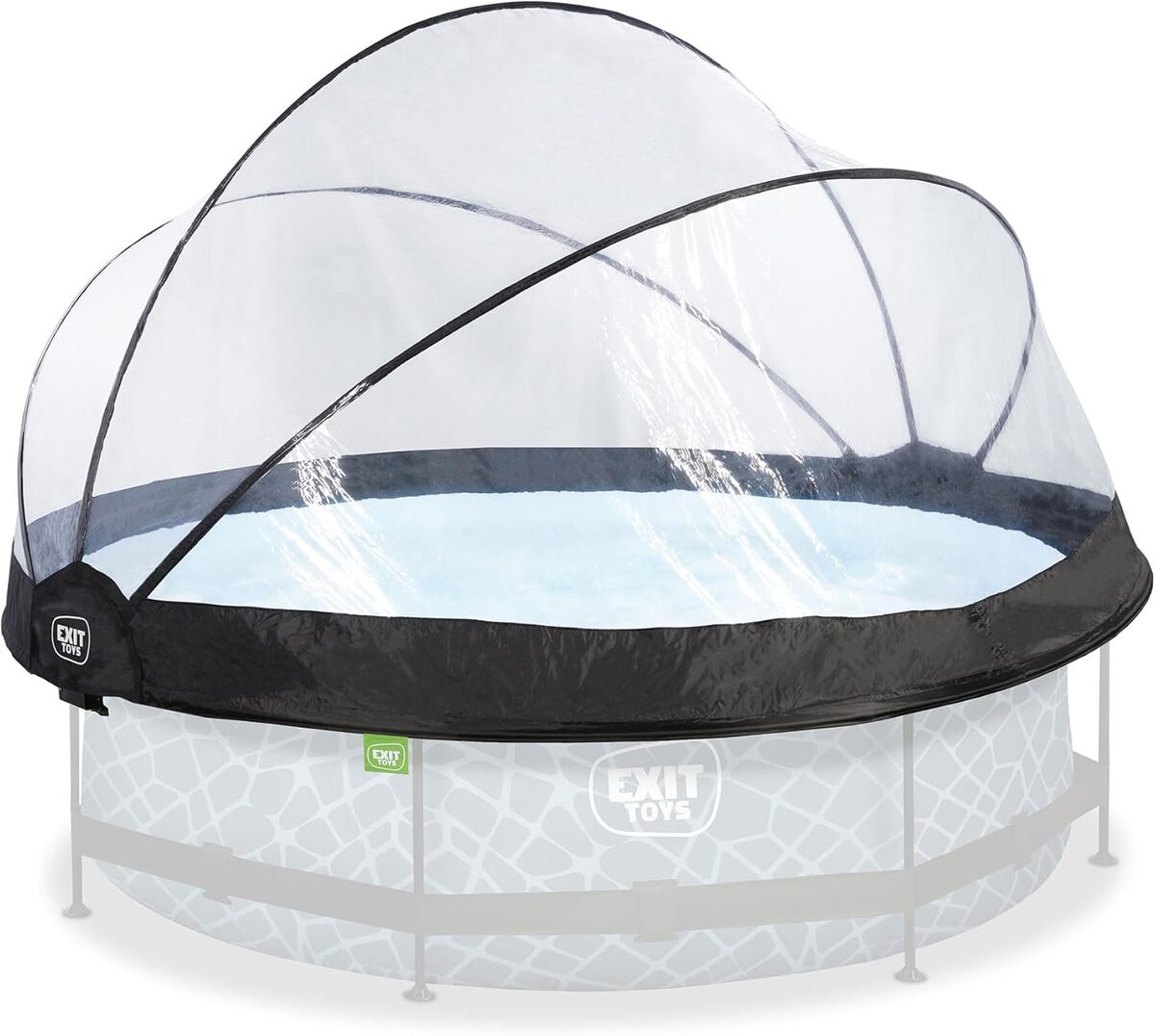 Test dôme de piscine EXIT Toys ø305cm : abri universel pratique et pliable