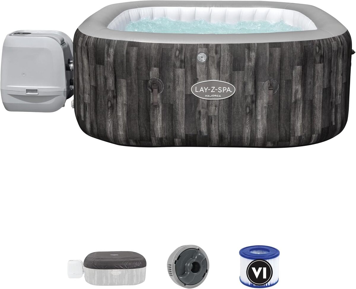 Test du bain à remous gonflable Bestway Lay-Z-Spa Majorca HydroJet Pro