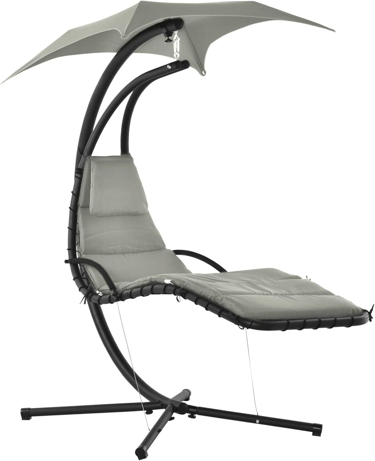 Test du bain de soleil suspendu Outsunny avec pare-soleil