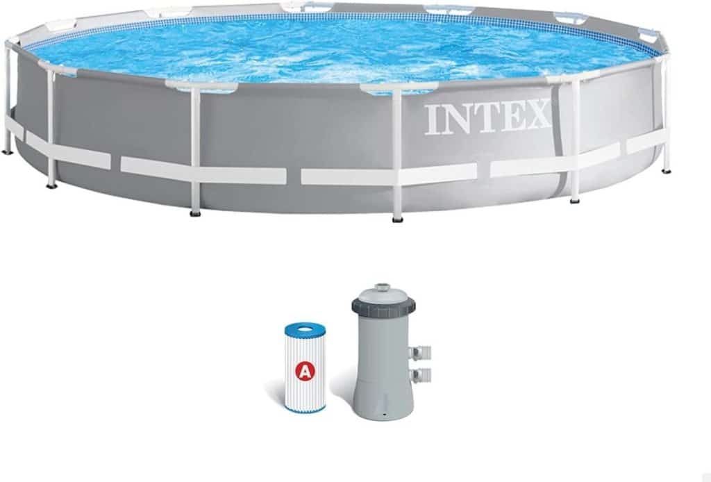 Test du kit piscinette Intex Prism Frame 26712NP : ronde et tubulaire