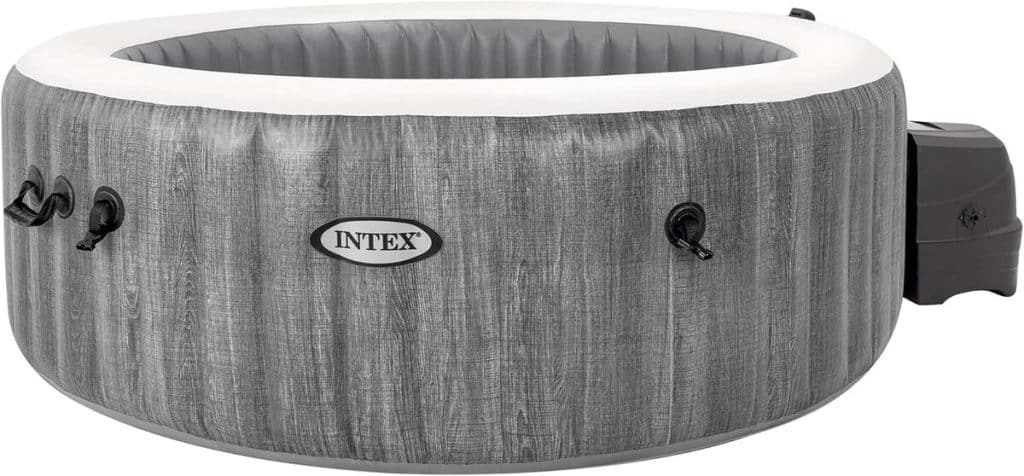 Test du spa Intex Pure Spa baltik 6 places gris cérusé
