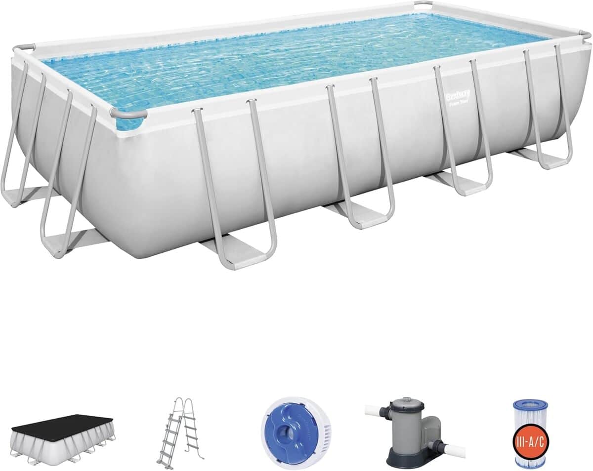 Test : piscine hors sol Bestway Power Steel 549 x 274 x 122 cm