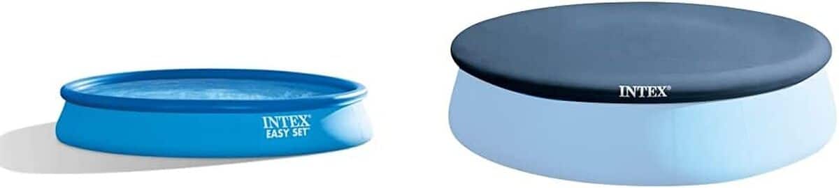 Test : piscine Intex Easy Set 4, 57 m avec bâche de protection
