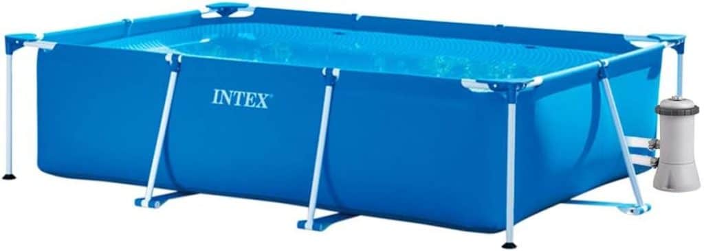 Test piscine Intex Metal Frame Junior tubulaire rectangulaire