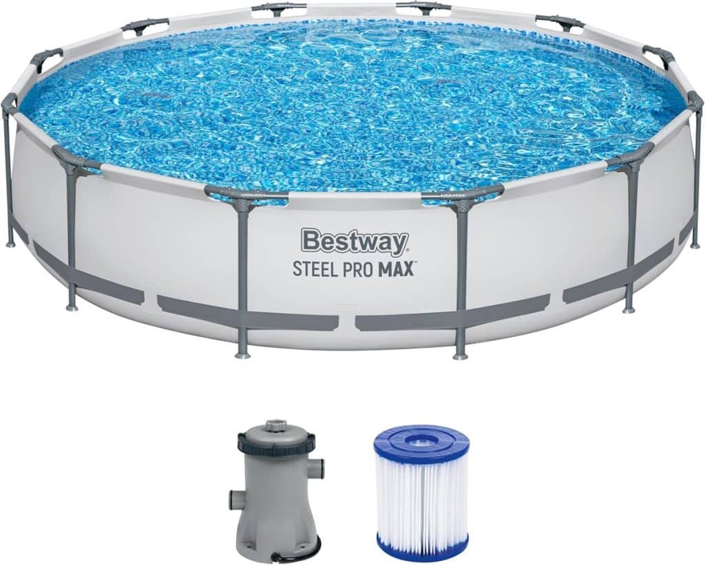 Test piscine ronde Bestway Steel Pro Max 366 x 76 cm