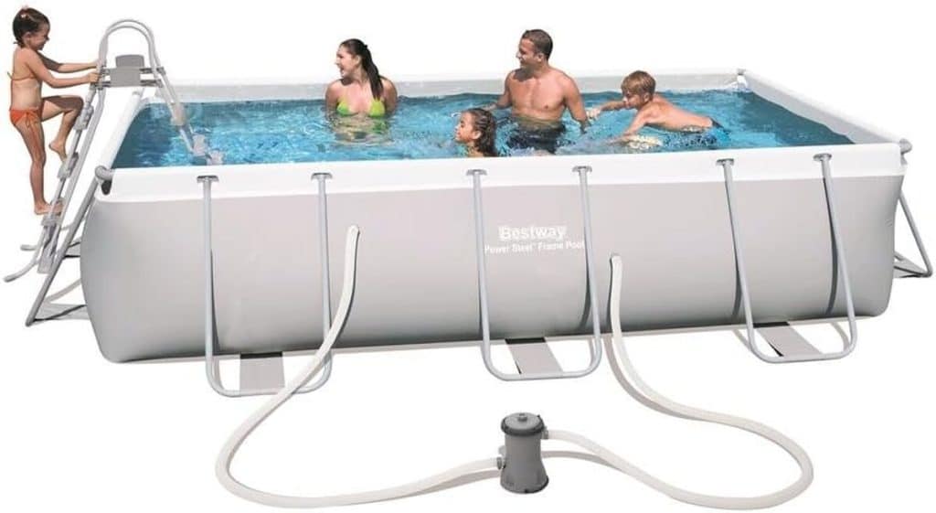 Test piscine tubulaire Bestway 56441 : dimensions et confort incomparables