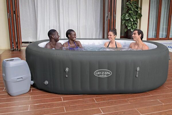Bestway Lay-Z-Spa Mauritius Airjet inflatable spa 5 to 7 people, 270 x 180 x 71 cm