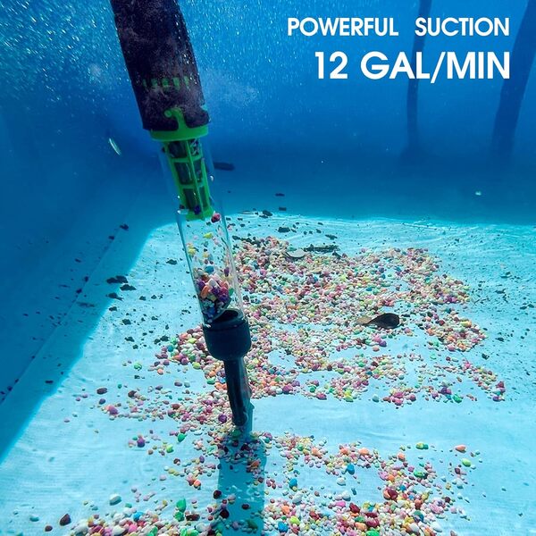 Aspirateur rechargeable 4 en 1 pour piscine et spa – Double mode et système d'entraînement magnétique, filtres à mailles ultra fines de 25 µm pour jacuzzi, petites piscines hors sol – 90 minutes