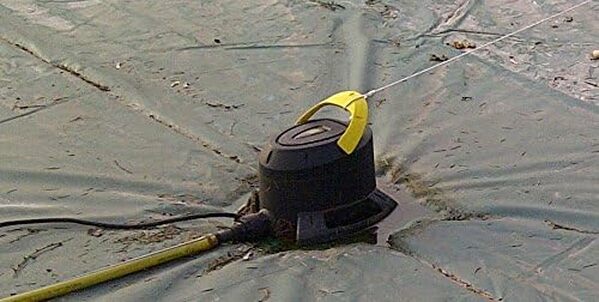 DAB Eurocover Pompe à vide pour bâche pour piscine