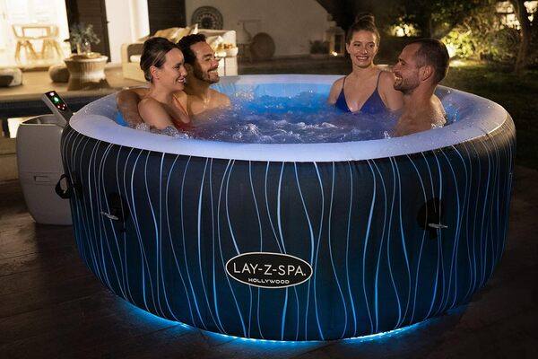 Bestway LAY-Z-SPA® Hollywood Airjet™ 196 x 66 cm, 4-6 personnes