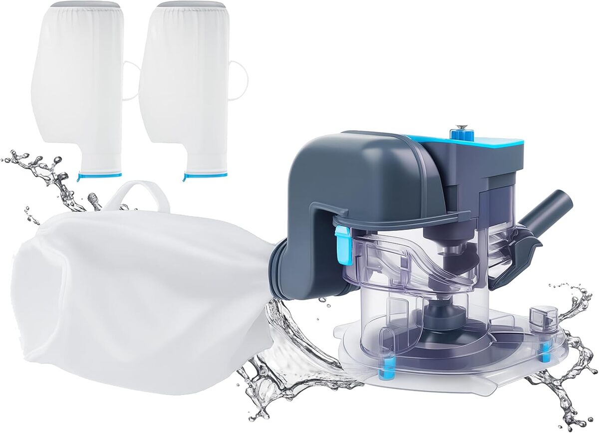 Test : aspirateur de piscine PoolCent Leaf Eater Plus sans fil et multifonction