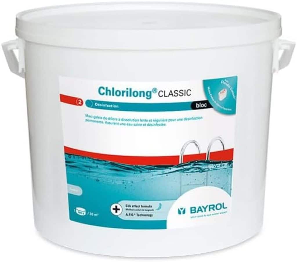 Test : chlorilong Classic Bloc 500G efficacité longue durée