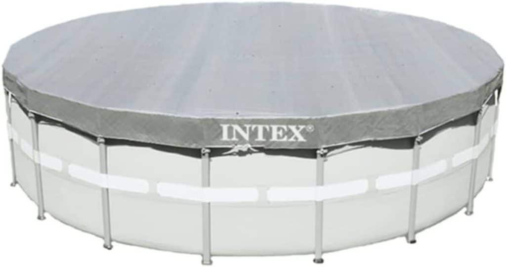 Test de la couverture de piscine Intex Deluxe 549 cm