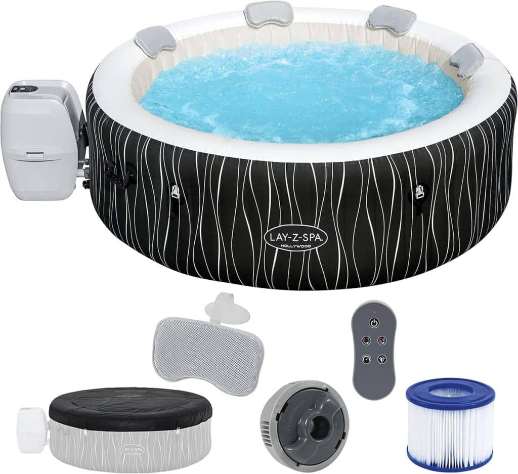 Test du Bestway LAY-Z-SPA® Hollywood Airjet™ : un spa convivial