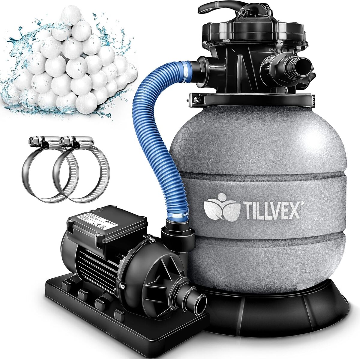 Test du filtre à sable tillvex 7.900L/h : performance et efficacité pour piscines