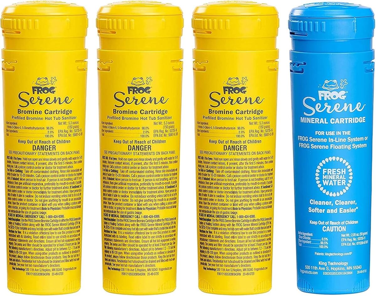 Test du kit de désinfection flottante FROG Serene
