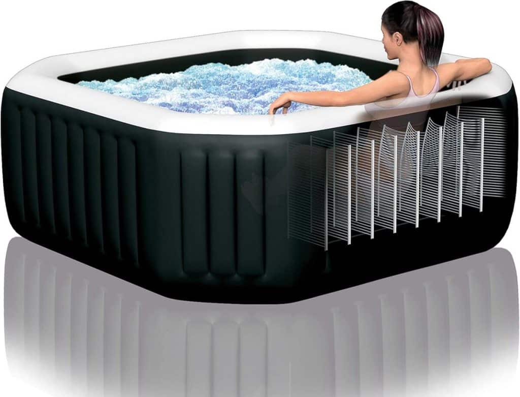 Test du Pure Spa carbone 6 places Intex