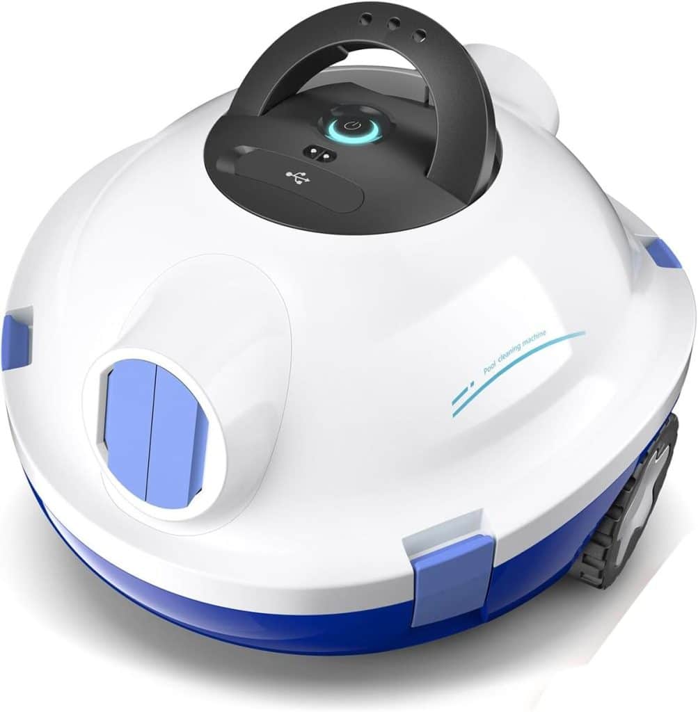 Test du robot nettoyeur de piscine sans fil : puissance et autonomie intégrées