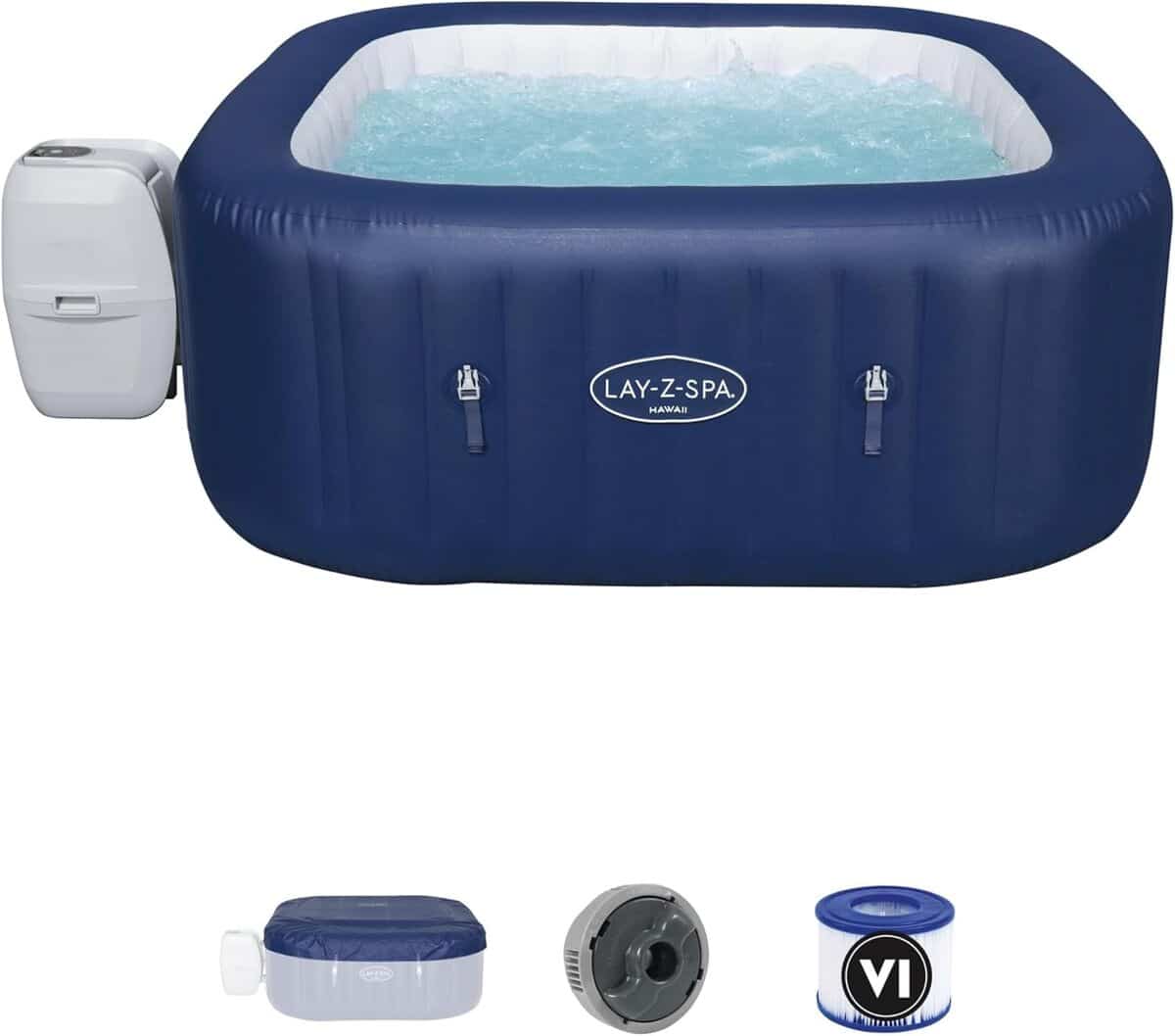 Test du spa gonflable Bestway Hawaii Airjet pour 4-6 personnes