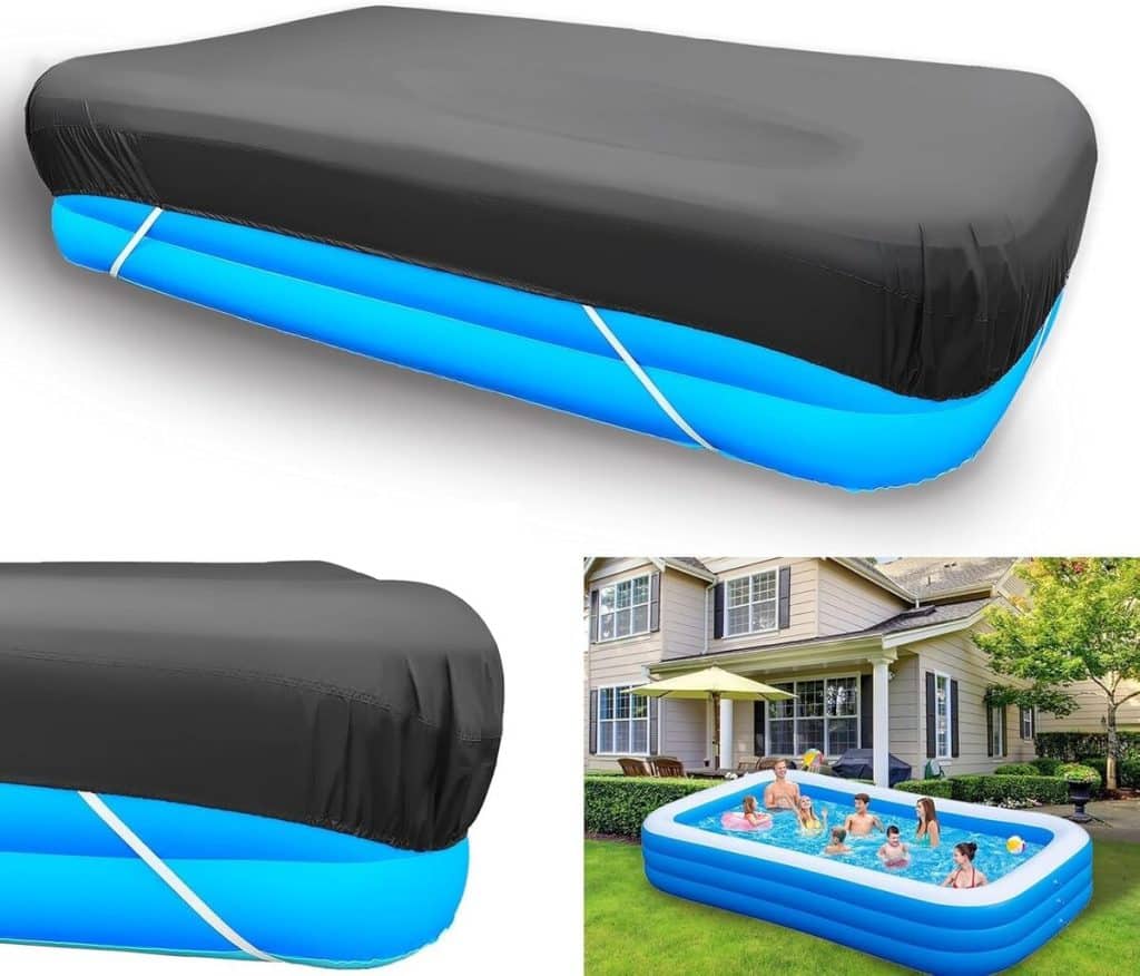 Test : housse de piscine rectangulaire gonflable imperméable
