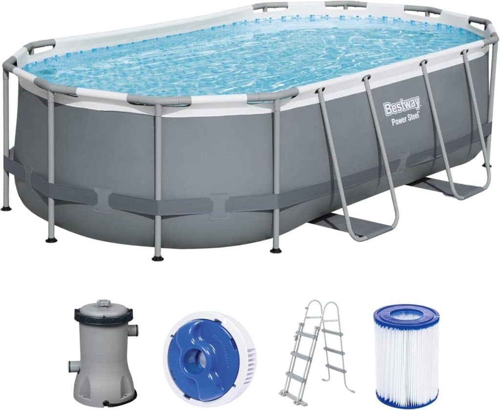 Test piscine Bestway Power Steel Frame : performance et élégance