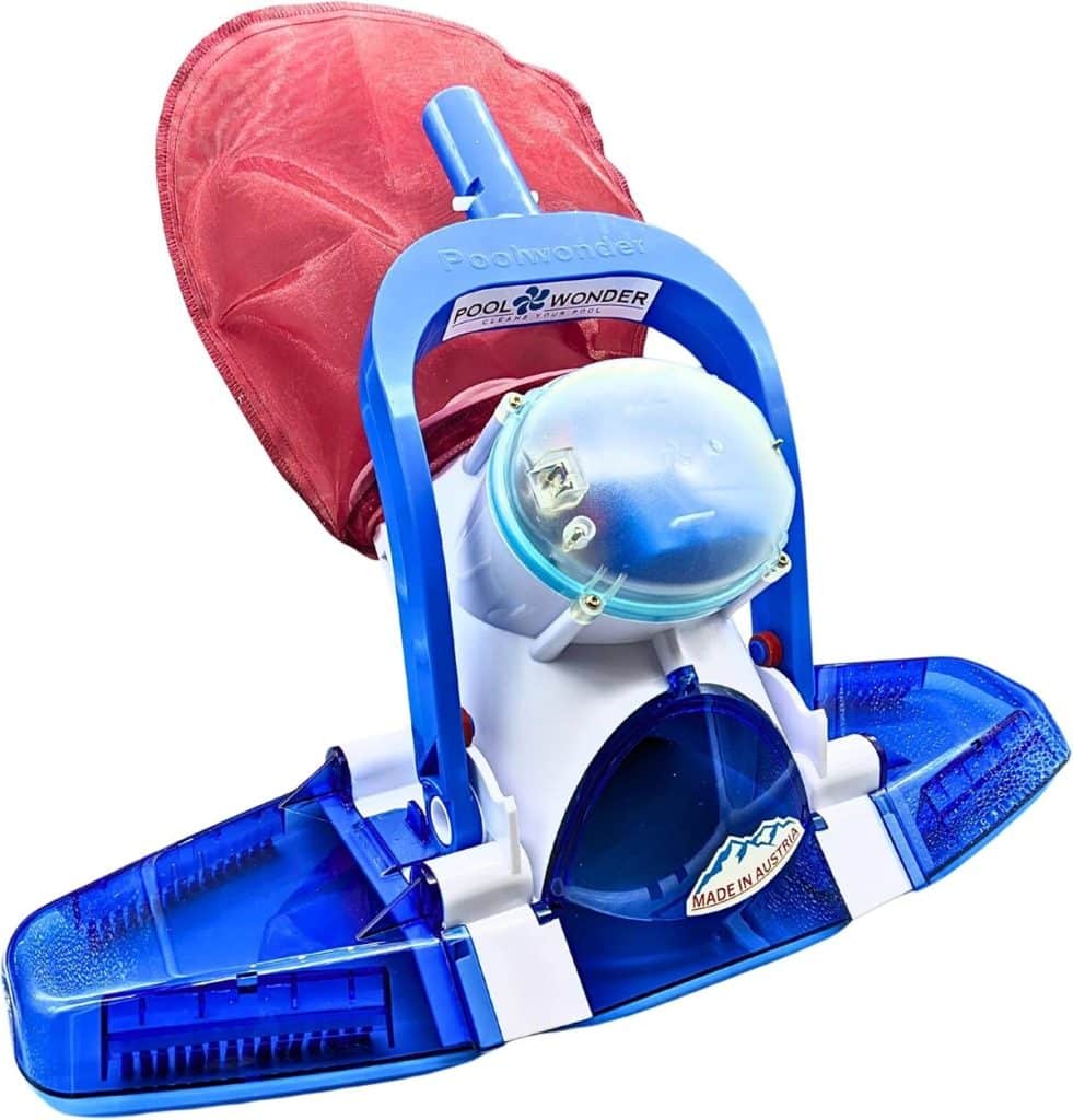 Test Poolwonder Turbo XL : aspirateur de piscine 40 cm Li-ION