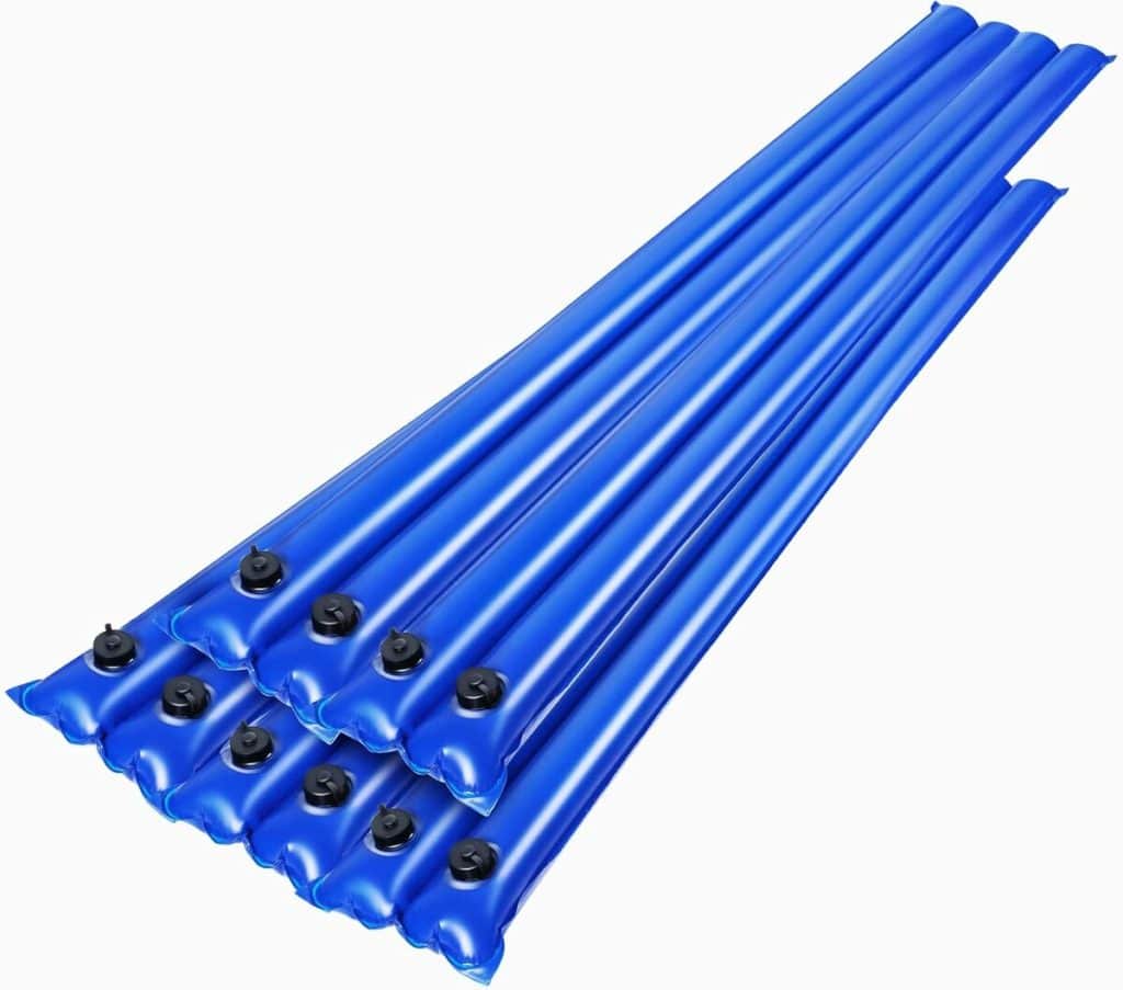 Test : sacs à eau double chambre pour fermeture de piscine