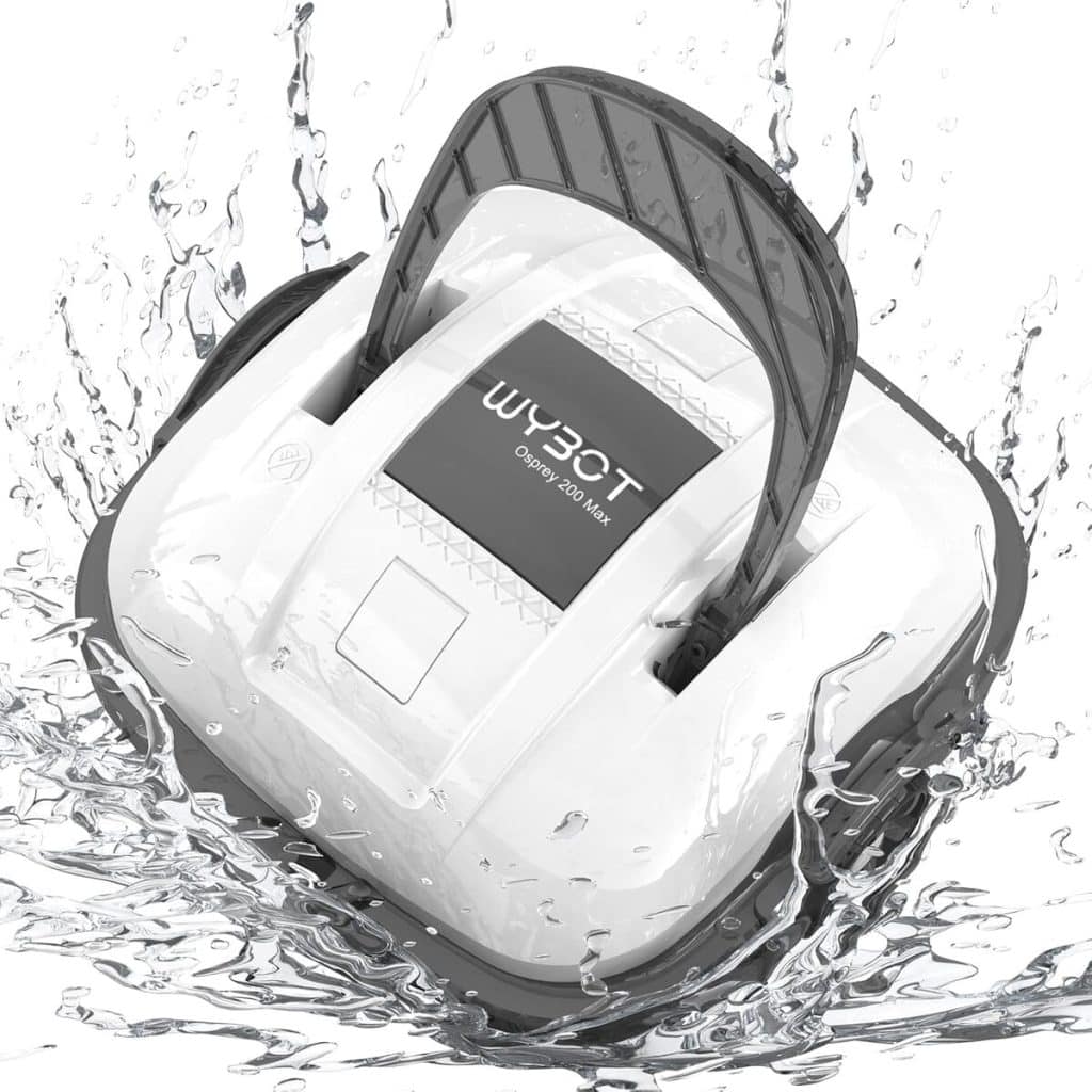 Test WYBOT robot piscine hors sol double motorisation