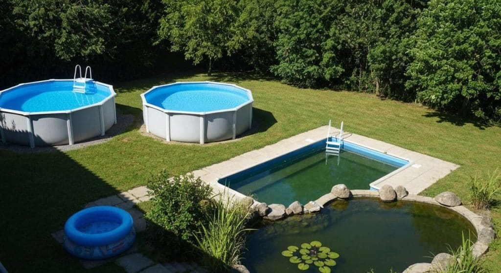 Types de piscines sans autorisation : guide complet